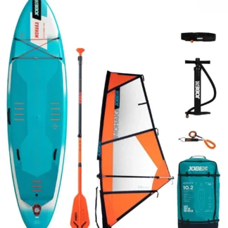Ensemble planche de windsurf et SUP Jobe Mohaka 10.2, avec voile de 3,5 m²