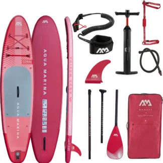 AQUA MARINA CORAL 10.2 SET Planche de surf Stand Up Paddle ISUP 310 x 78 cm
