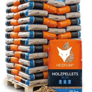 Granulés de bois HEIZFUXX bleus