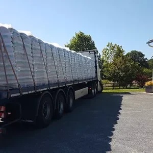 Camion 24 Palettes Granulés de bois Français 1872 Sacs de 15 KG